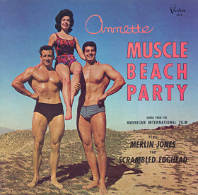 Muscle Beach Party LP cover