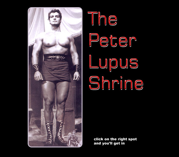 The Peter Lupus Shrine